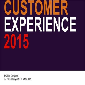 Oliver Kempkens Presentation on IWMC 2015