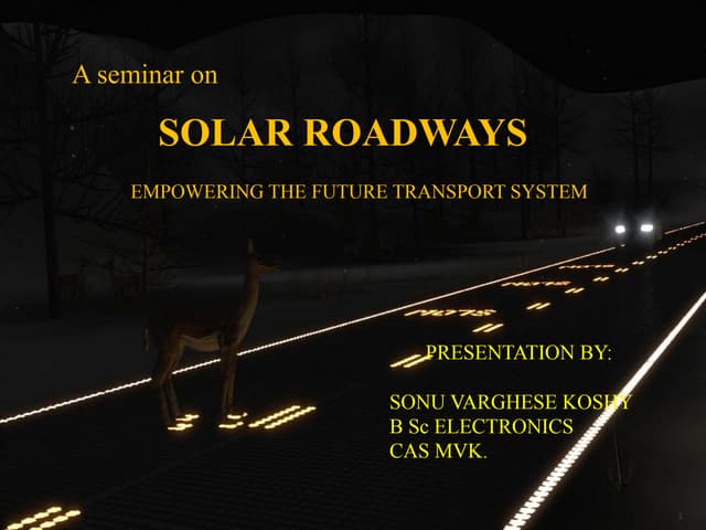 solar roadways
