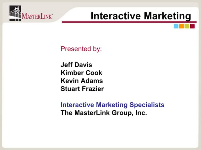 MasterLink Seminar