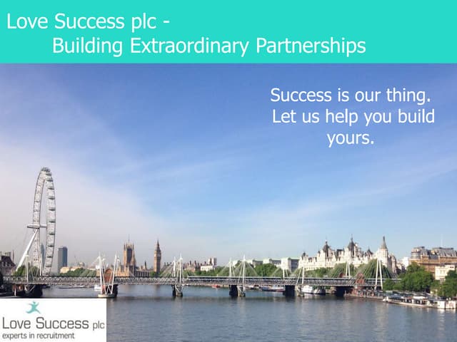 Love Success - Building Extraordinary Partnerships