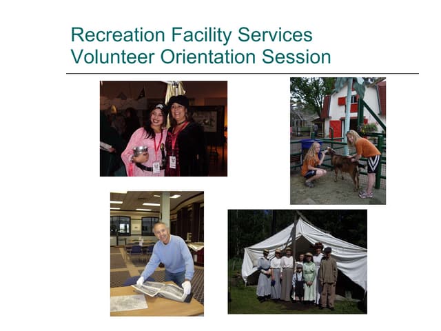 New volunteer orientation2010 ppt