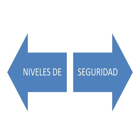 Niveles de seguridad