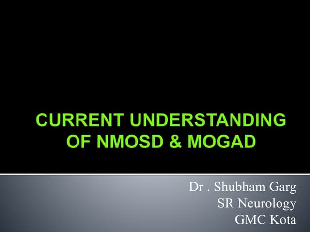 Nmosd & mog