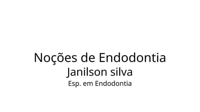 Noções de Endodontia para Técnico em Saúde Bucal.pptx