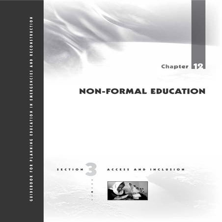 Non formal education