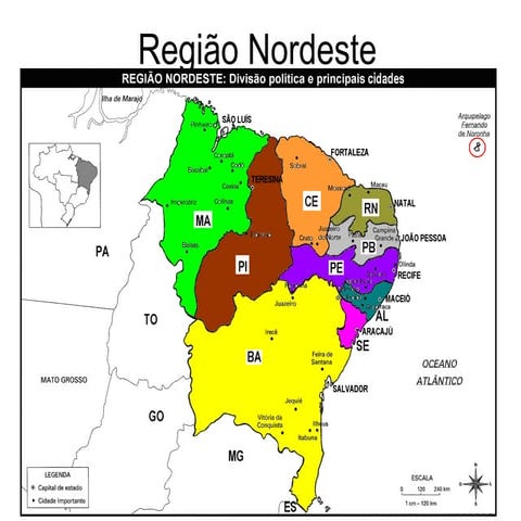 Geografia do Brasil - Região Nordeste 