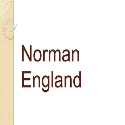 Norman england