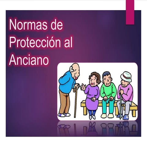 Normas de  anciano