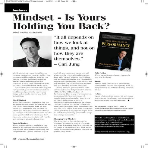 High Performance Mindset