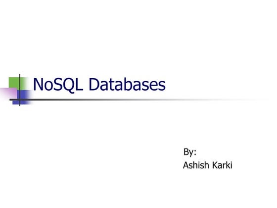 NoSQL Databases