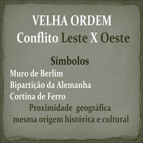 Nova Ordem Mundial