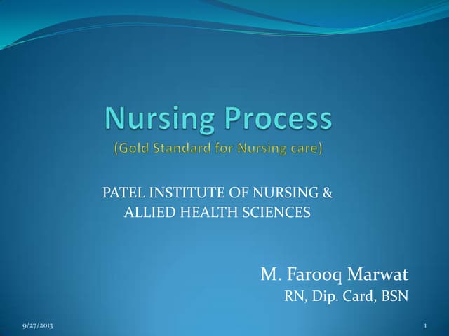 Nursing process