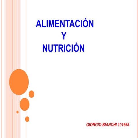 Nutrición