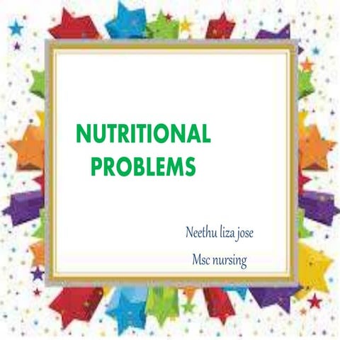 Nutritional problems 2