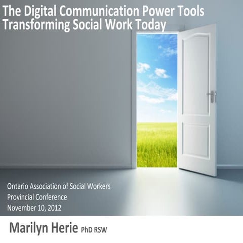 The Digital Communication Power Tools