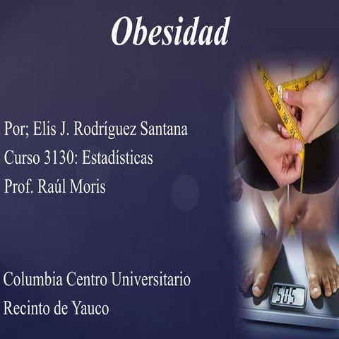 Obesidad (estadisticas)