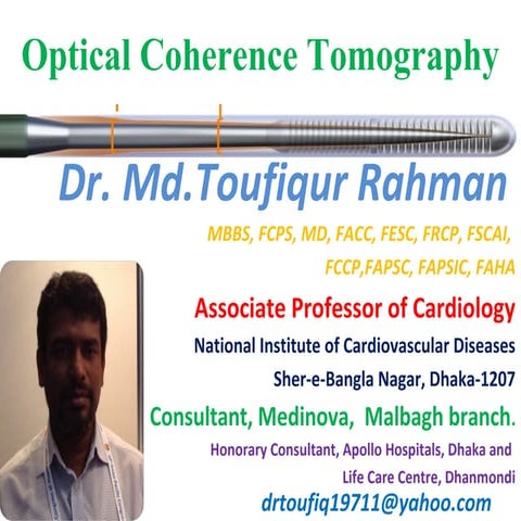 Optical Coherence Tomography dr md toufiqur rahman cardiologist