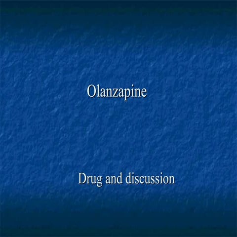 Olazapine