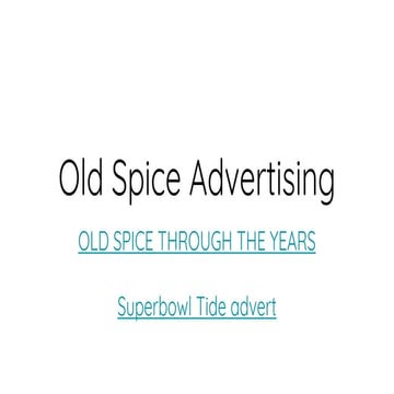 Old spice final