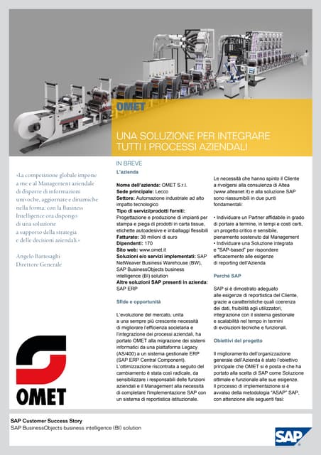 Omet sap success_story_erp