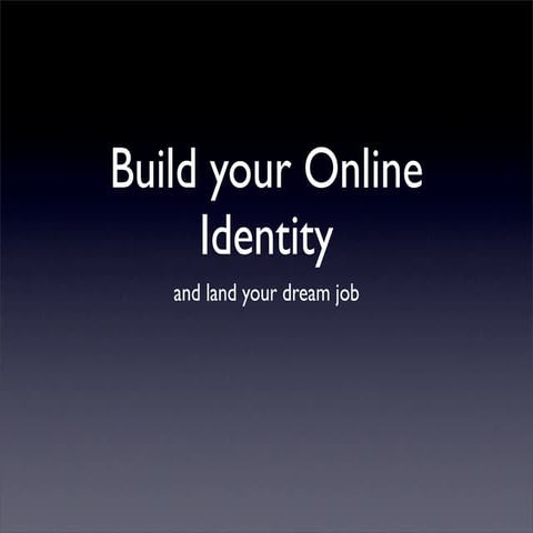 Online identity - Adrian Chira