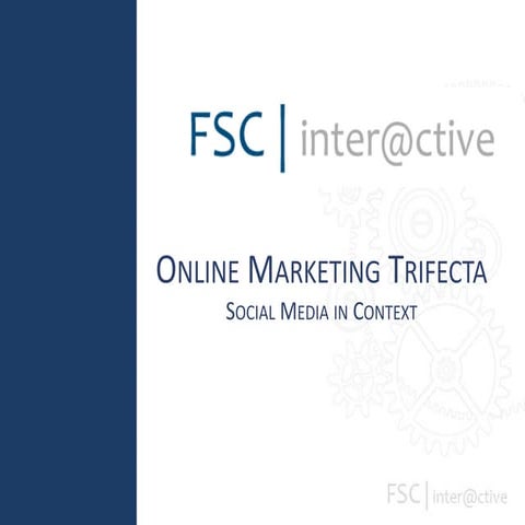 Online Marketing Trifecta