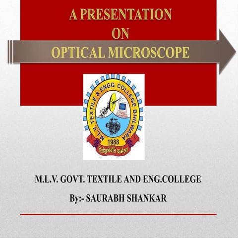Optical microscope