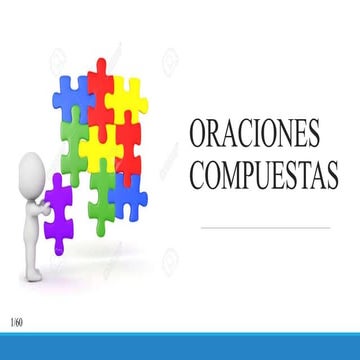 Oraciones compuestas en español