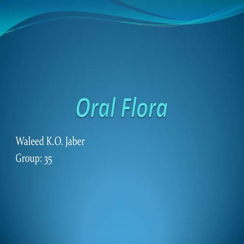 Oral Flora