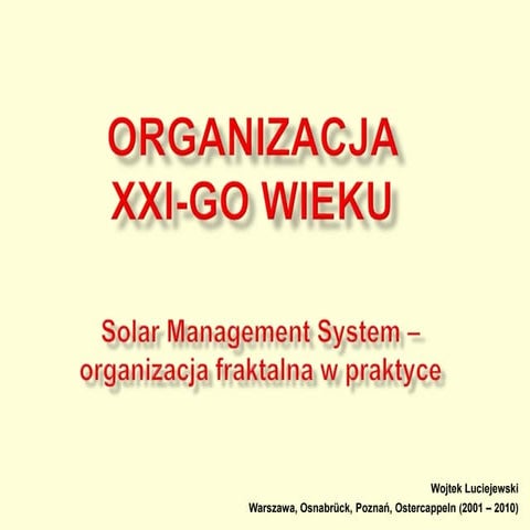Organizacja XXI wieku