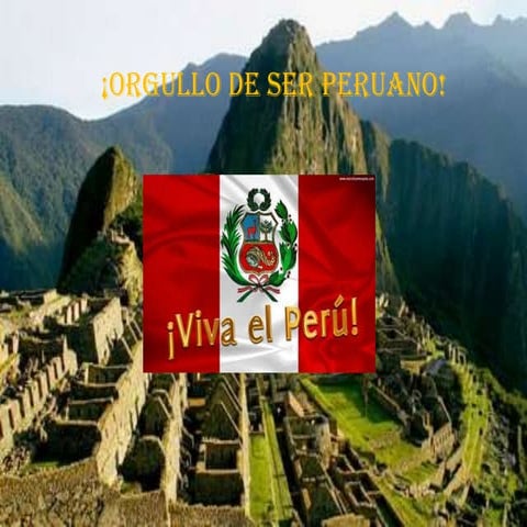 Orgullo de ser peruano