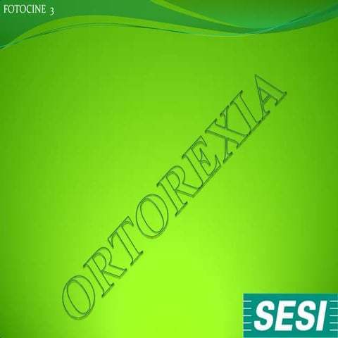 Ortorexia 