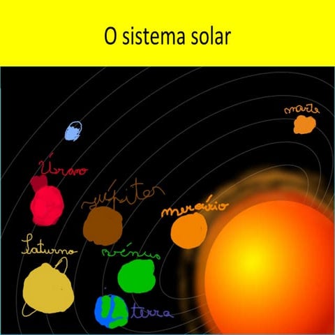 O sistema solar