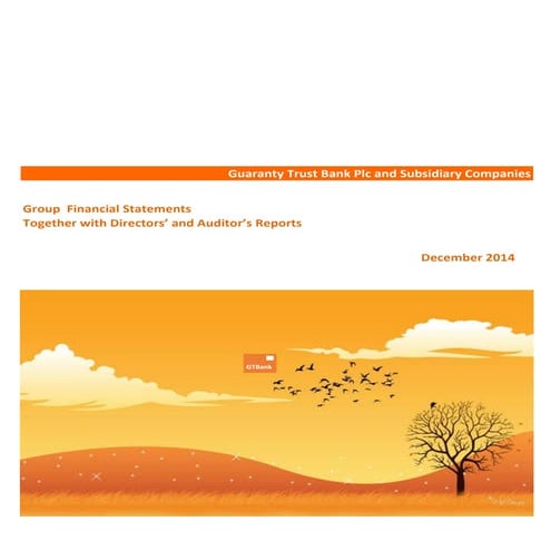 GTBank Annual Report 2014