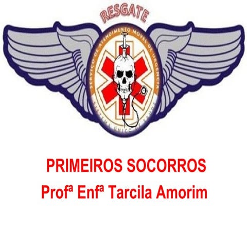 Primeiros socorros Profª Enfª Tarcila Amorim 