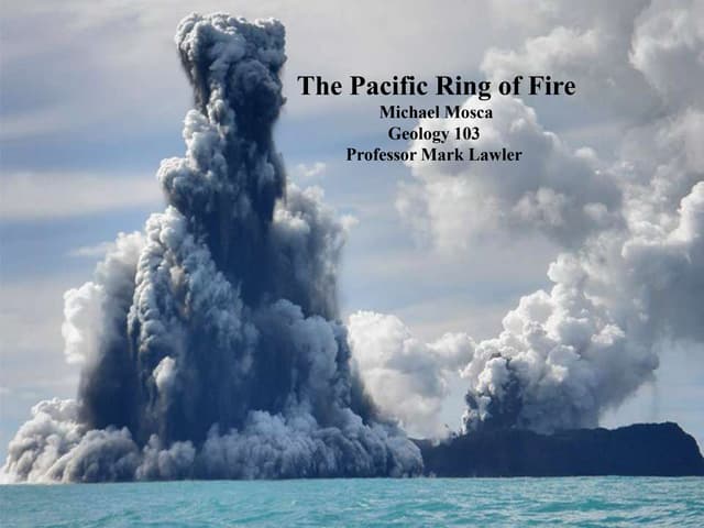 Pacific ring of fire