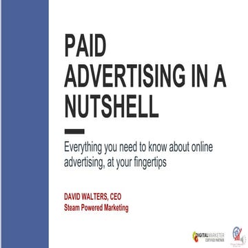 Paid ad in a nutshell