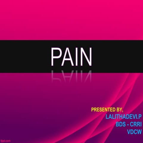 Pain