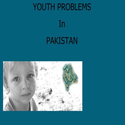 Pakistan's youth problems