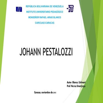 Johann Pestalozzi