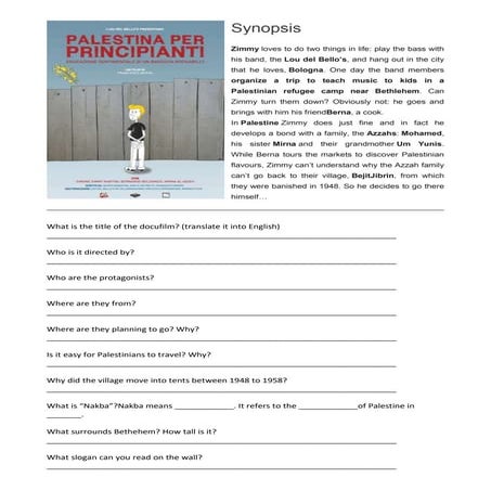 Palestine for beginners