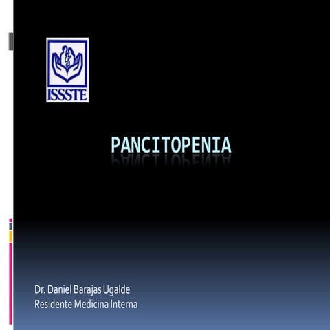 Pancitopenia