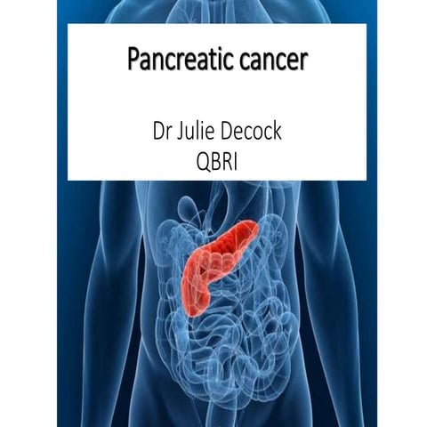 Pancreatic cancer 