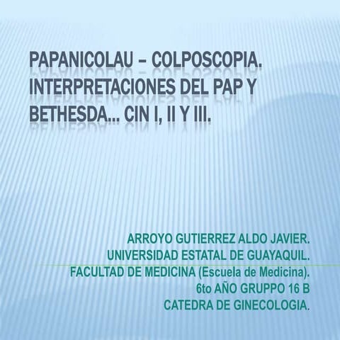 Papanicolau – Colposcopia