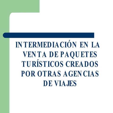 Paquetes Turísticos