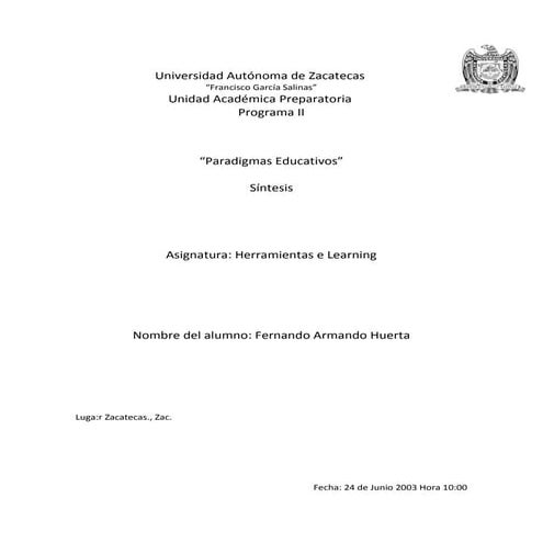 Paradigmas de la educación (sintesis)1