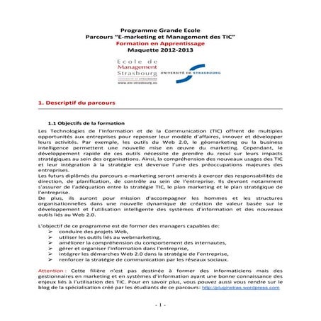 Parcours e marketing