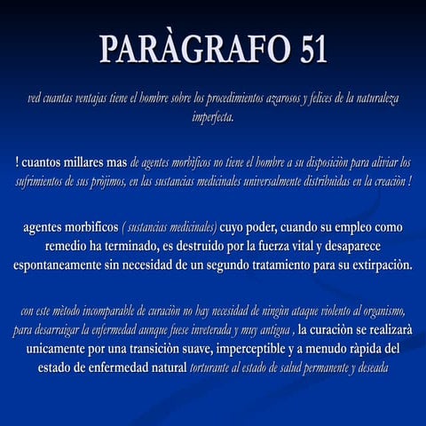 Paràgrafo 51 al 62