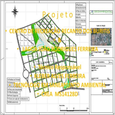 CENTRO DE RECREAÇÃO PORTAL DOS BURITIS & LAGOA JOÃO RODRIGUES FERREIRA