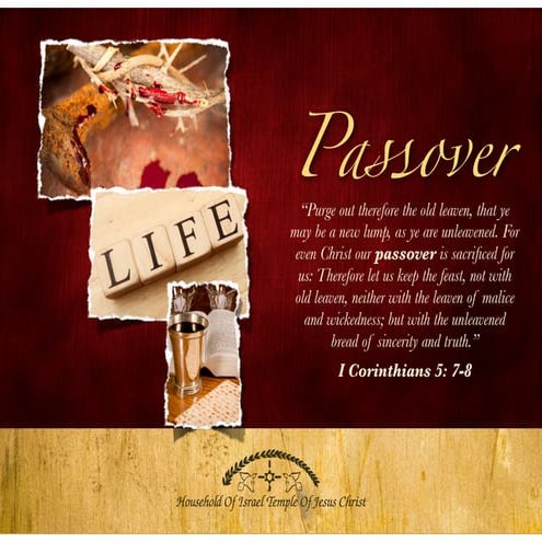 The Feast of Passover 